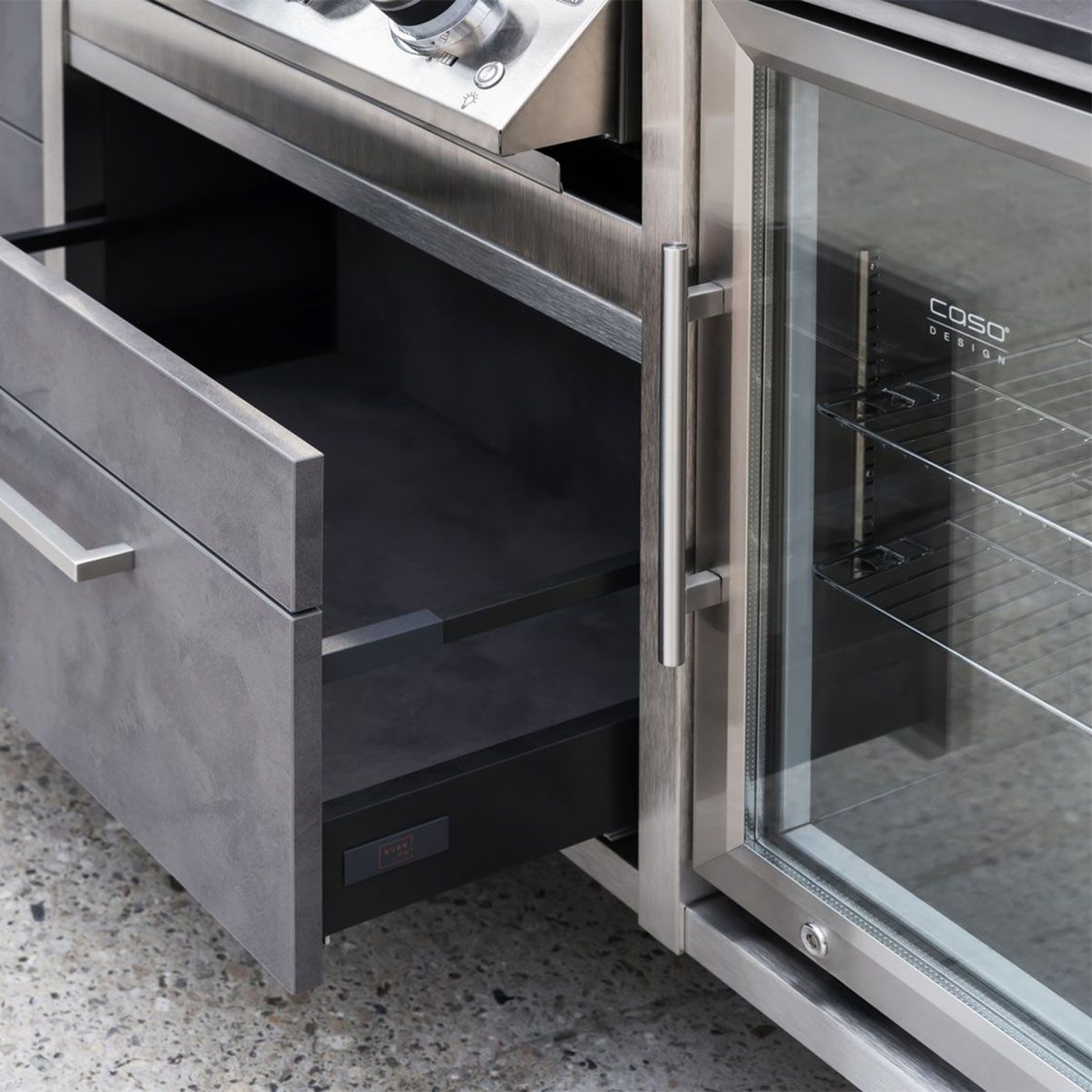 Burnout BBQ Block grau / Shadow